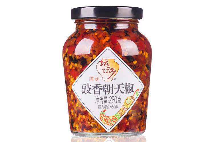坛坛乡豆豉朝天椒 280G